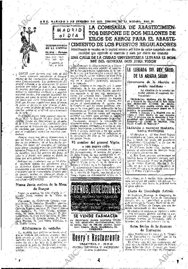 ABC MADRID 09-02-1957 página 23