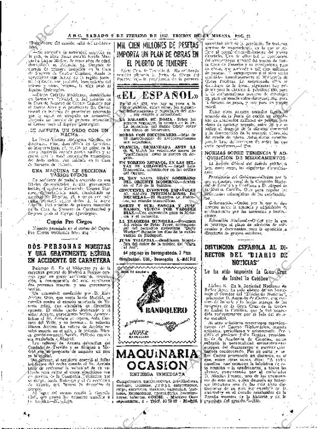 ABC MADRID 09-02-1957 página 25