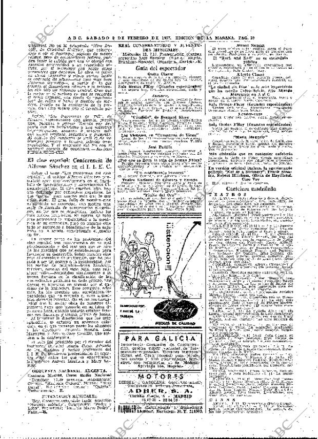 ABC MADRID 09-02-1957 página 33