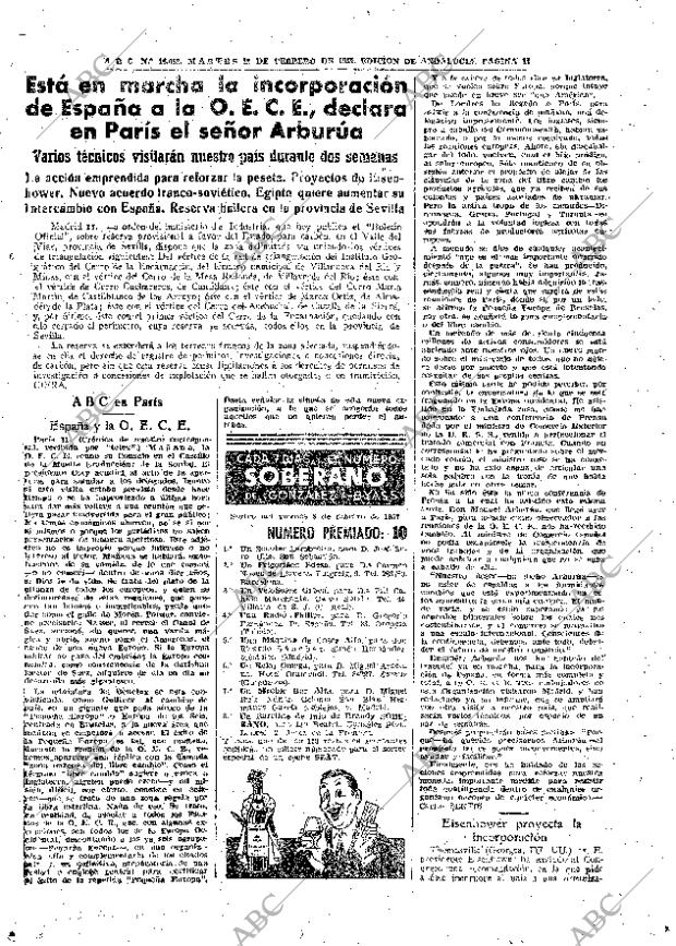 ABC SEVILLA 12-02-1957 página 15
