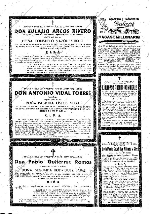 ABC SEVILLA 12-02-1957 página 34