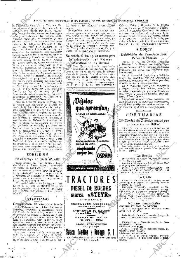 ABC SEVILLA 13-02-1957 página 24