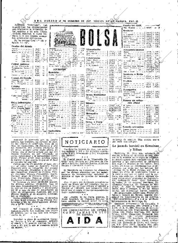 ABC MADRID 16-02-1957 página 43