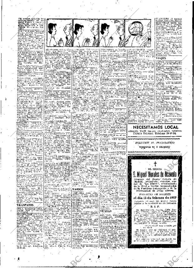 ABC MADRID 16-02-1957 página 57