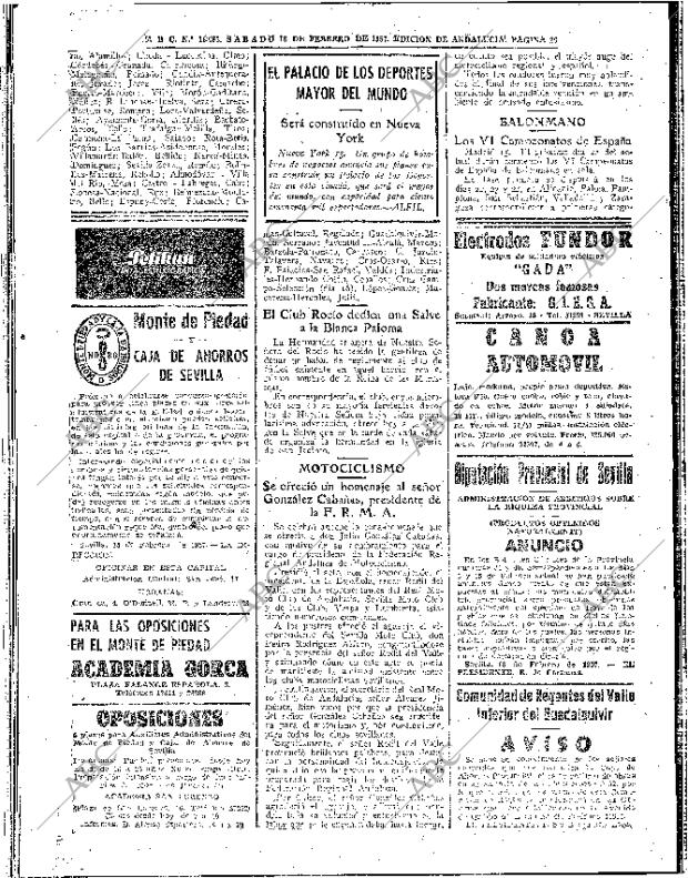 ABC SEVILLA 16-02-1957 página 26