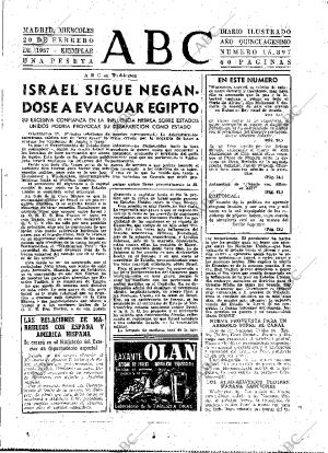 ABC MADRID 20-02-1957 página 23