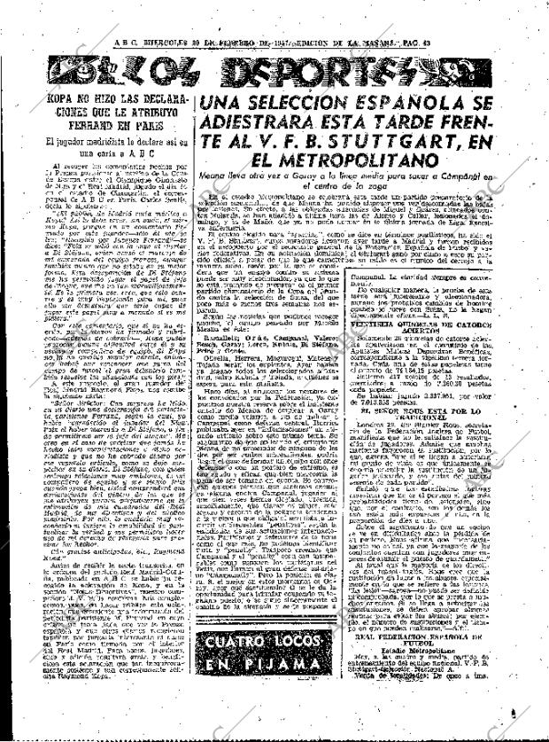 ABC MADRID 20-02-1957 página 43