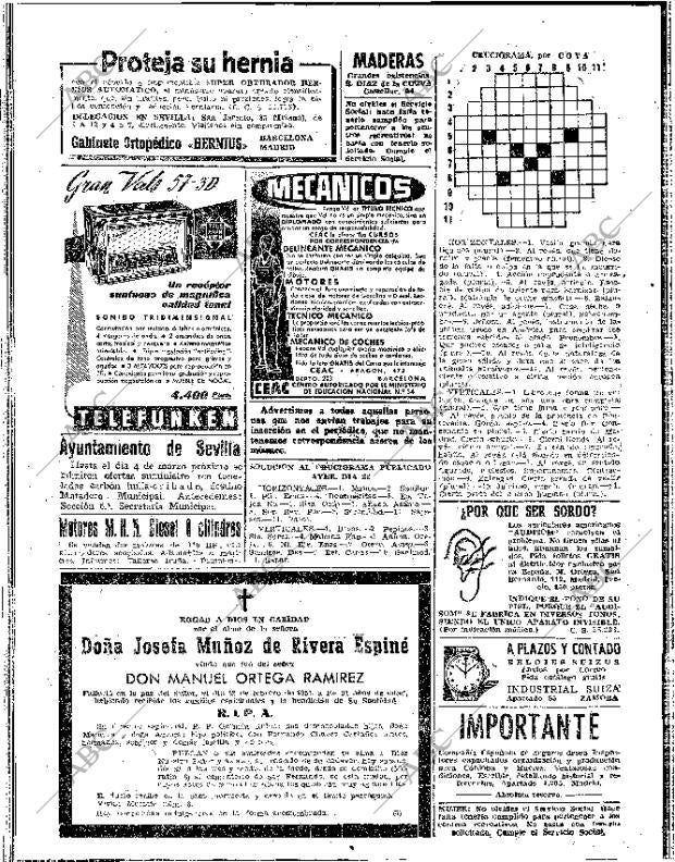 ABC SEVILLA 23-02-1957 página 26