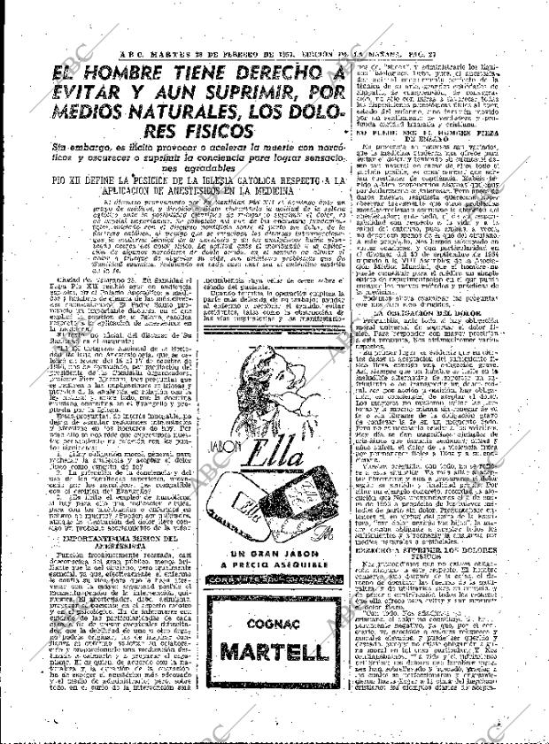 ABC MADRID 26-02-1957 página 27