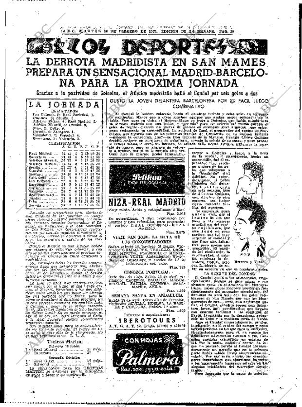 ABC MADRID 26-02-1957 página 39