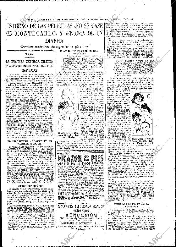 ABC MADRID 26-02-1957 página 46