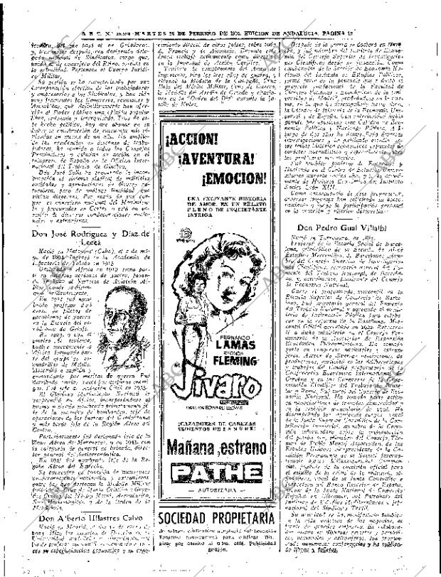ABC SEVILLA 26-02-1957 página 13