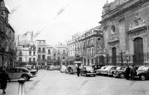 La Histórica plaza del Salvador, tal como hoy se Halla