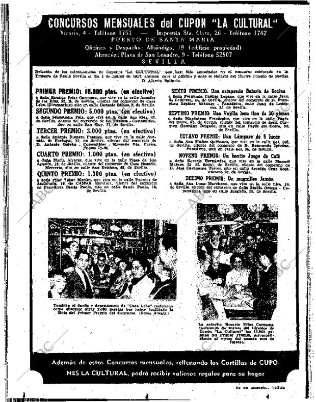 ABC SEVILLA 10-03-1957 página 20
