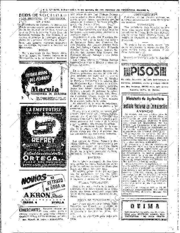 ABC SEVILLA 10-03-1957 página 44