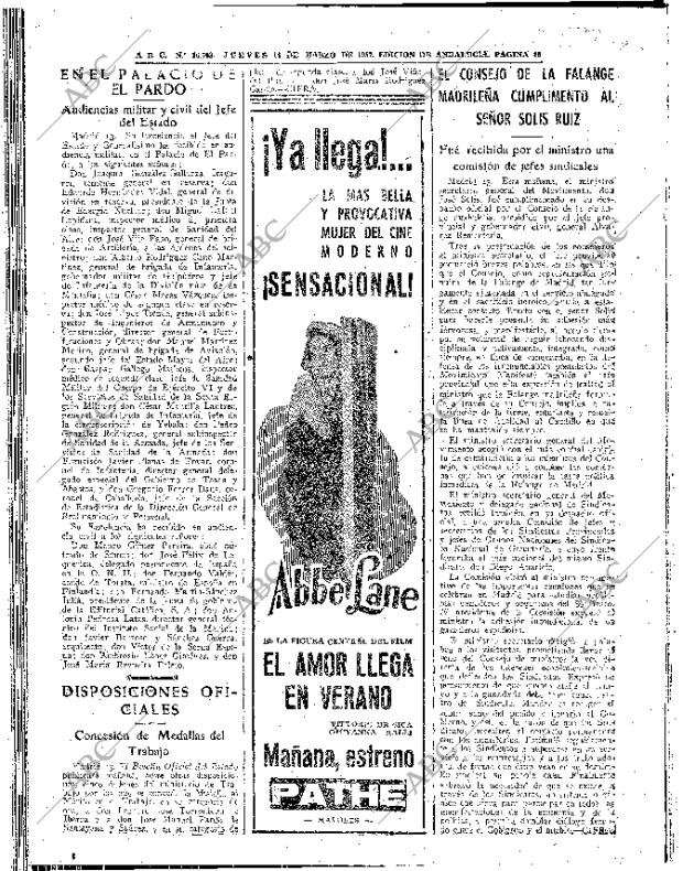 ABC SEVILLA 14-03-1957 página 20