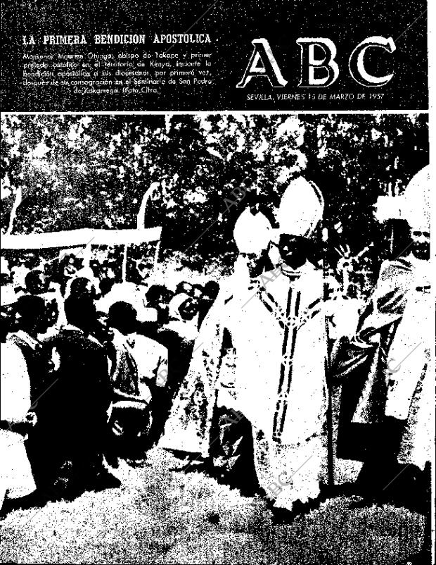 ABC SEVILLA 15-03-1957 página 1