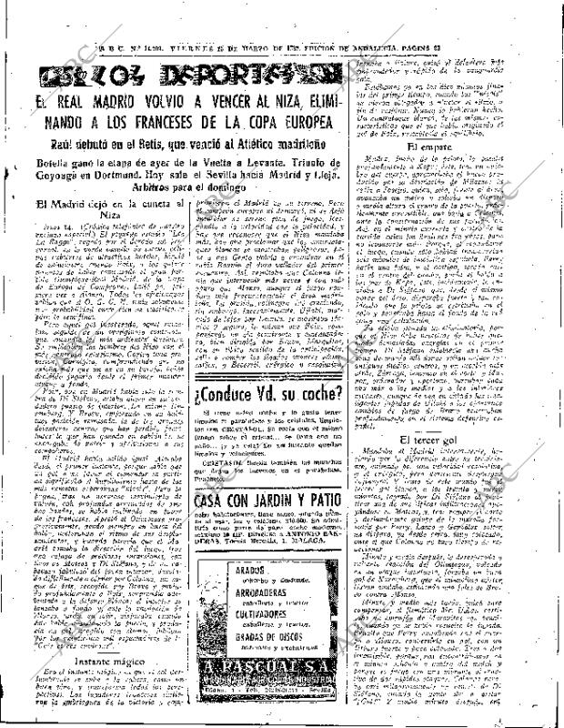 ABC SEVILLA 15-03-1957 página 33