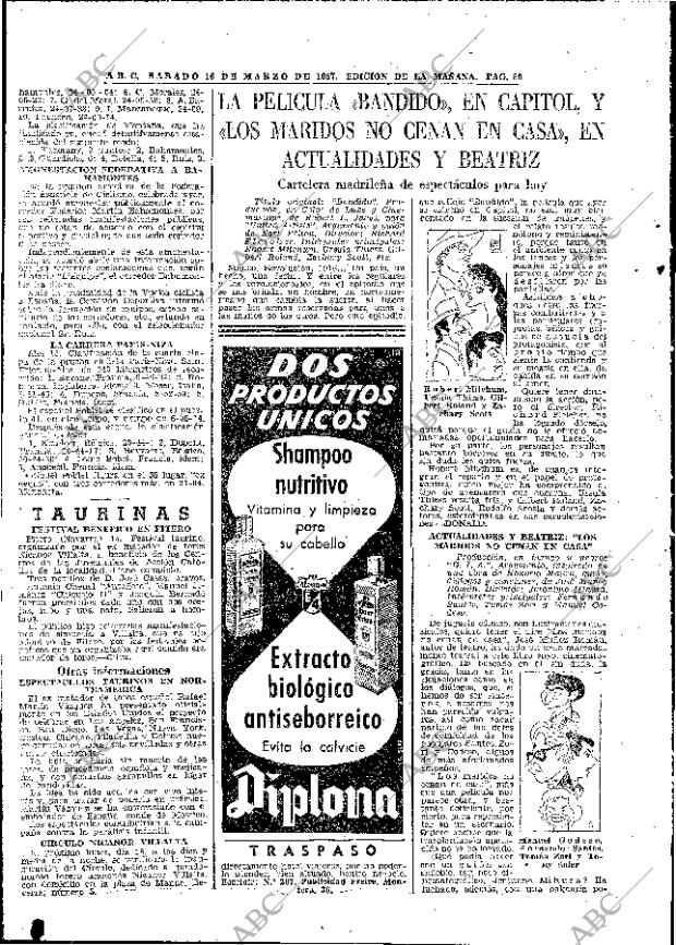 ABC MADRID 16-03-1957 página 56