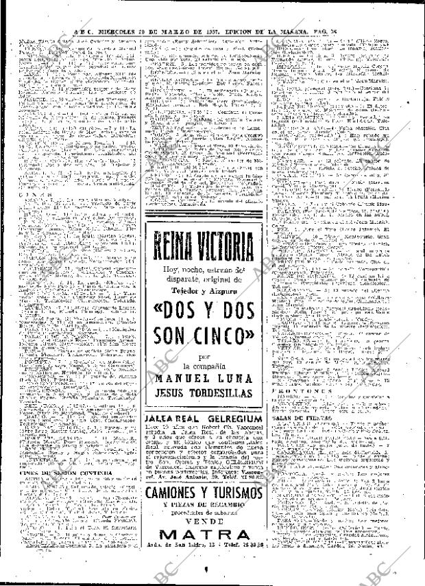 ABC MADRID 20-03-1957 página 54