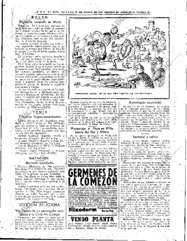 ABC SEVILLA 21-03-1957 página 25