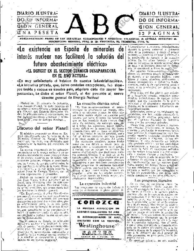 ABC SEVILLA 21-03-1957 página 7