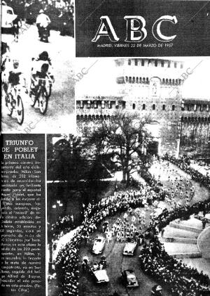 ABC MADRID 22-03-1957 página 1
