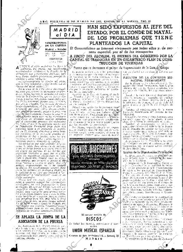 ABC MADRID 22-03-1957 página 33