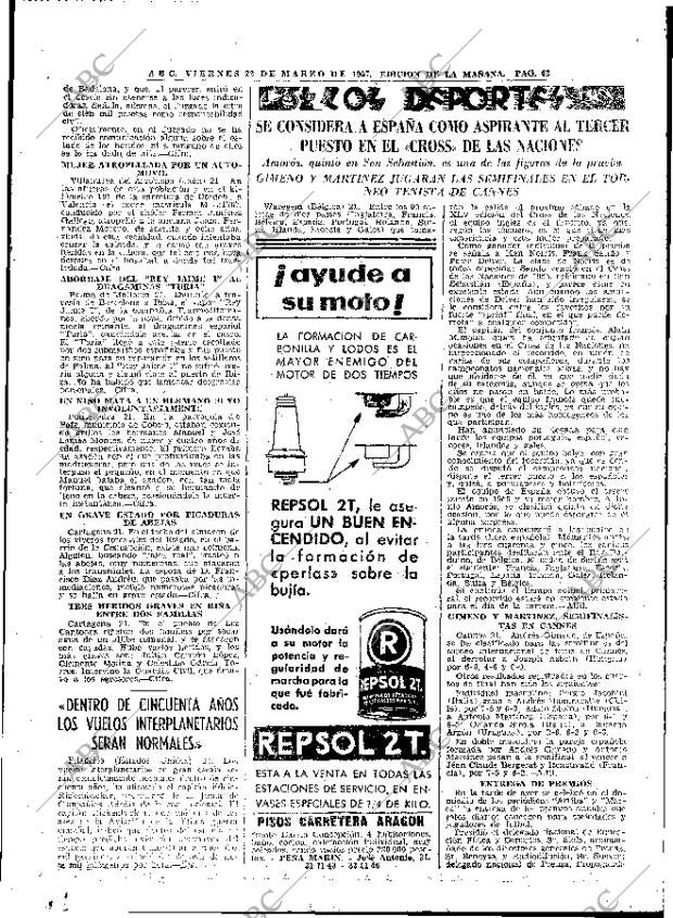 ABC MADRID 22-03-1957 página 41