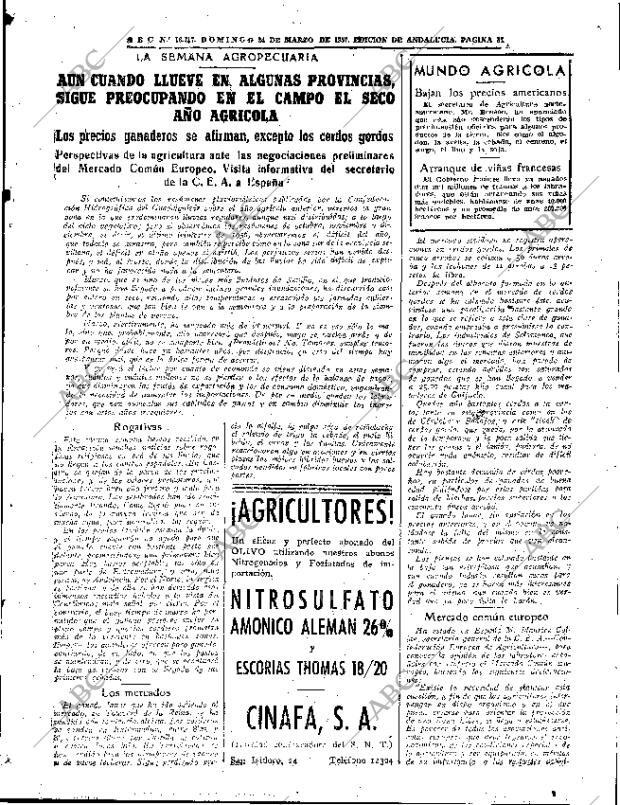 ABC SEVILLA 24-03-1957 página 31