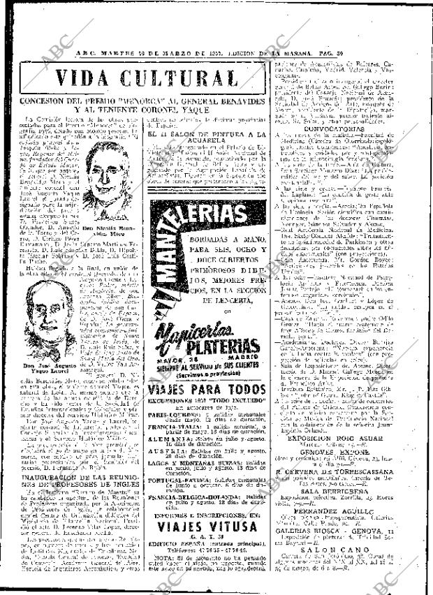 ABC MADRID 26-03-1957 página 20
