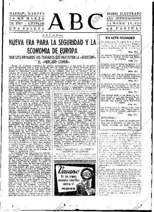 ABC MADRID 26-03-1957 página 5