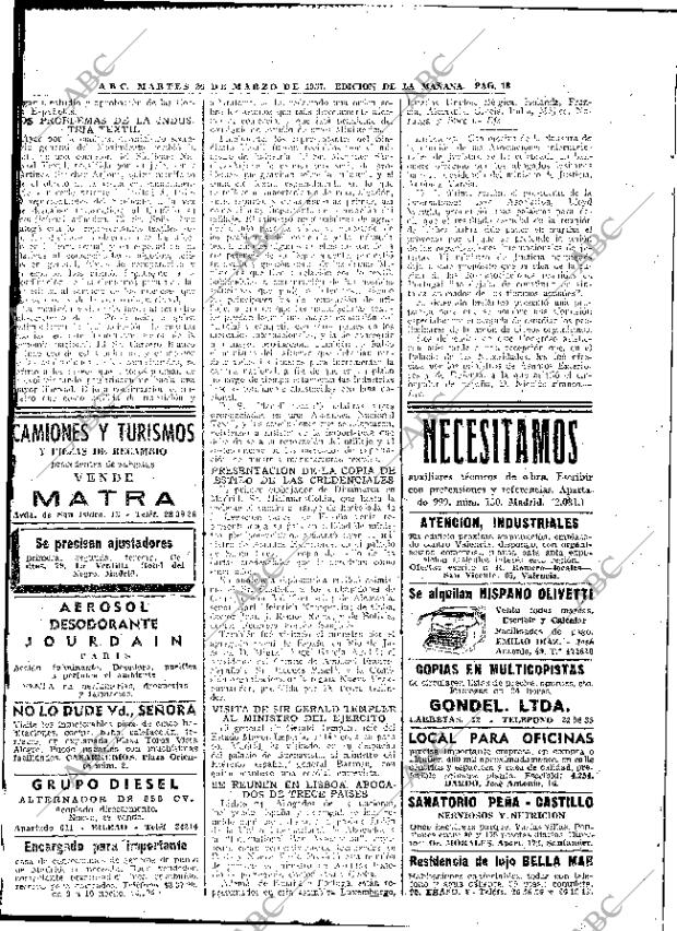 ABC MADRID 26-03-1957 página 8