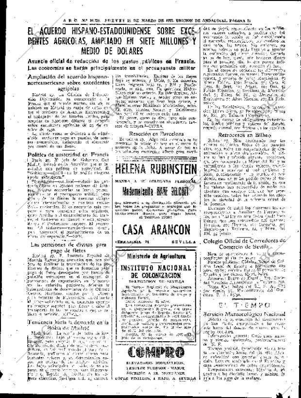 ABC SEVILLA 28-03-1957 página 17