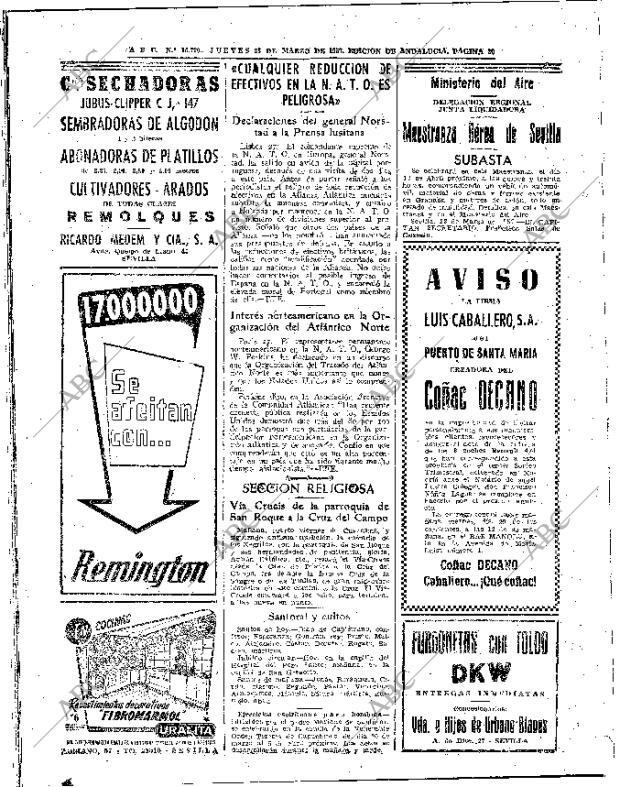 ABC SEVILLA 28-03-1957 página 20