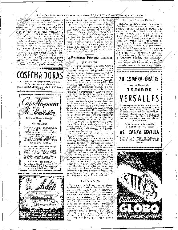 ABC SEVILLA 31-03-1957 página 34