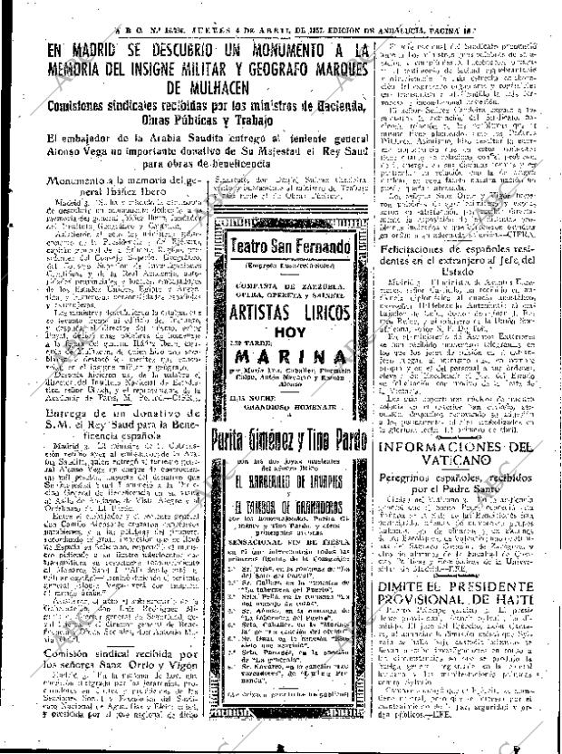 ABC SEVILLA 04-04-1957 página 23