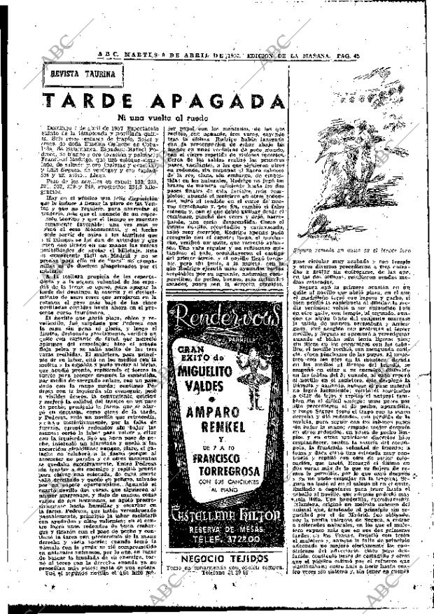 ABC MADRID 09-04-1957 página 43