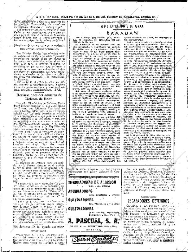 ABC SEVILLA 09-04-1957 página 22