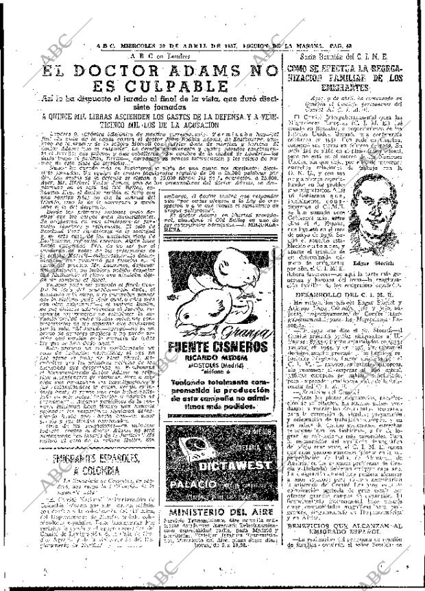 ABC MADRID 10-04-1957 página 41