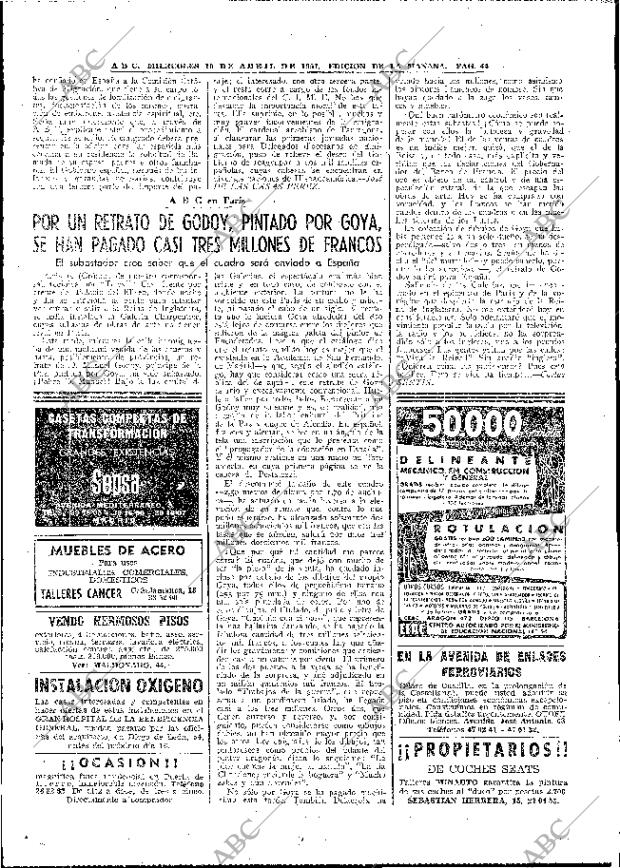 ABC MADRID 10-04-1957 página 42
