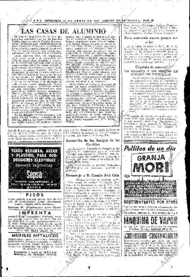 ABC MADRID 10-04-1957 página 46