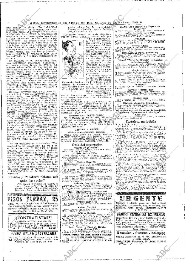 ABC MADRID 10-04-1957 página 56
