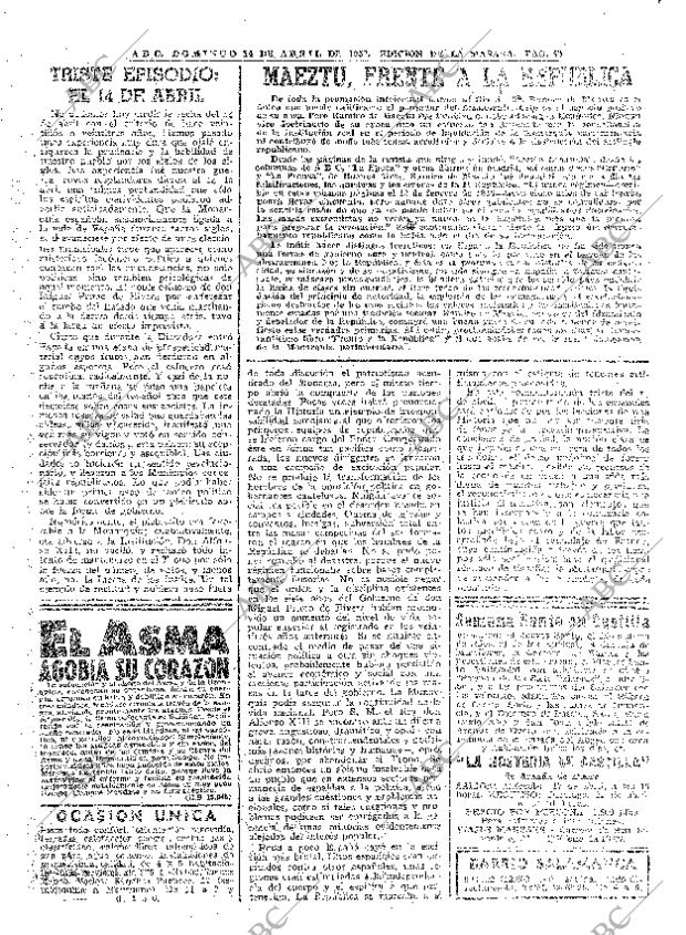 ABC MADRID 14-04-1957 página 42