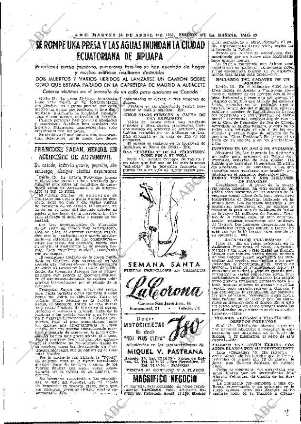 ABC MADRID 16-04-1957 página 29