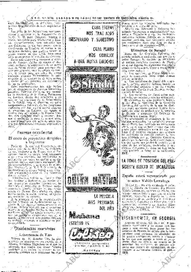 ABC SEVILLA 20-04-1957 página 22