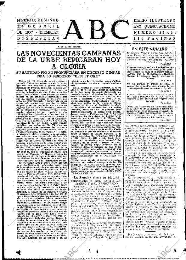 ABC MADRID 21-04-1957 página 71