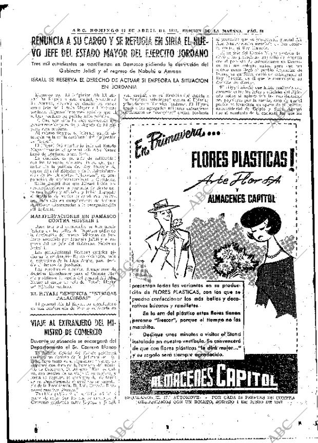 ABC MADRID 21-04-1957 página 73