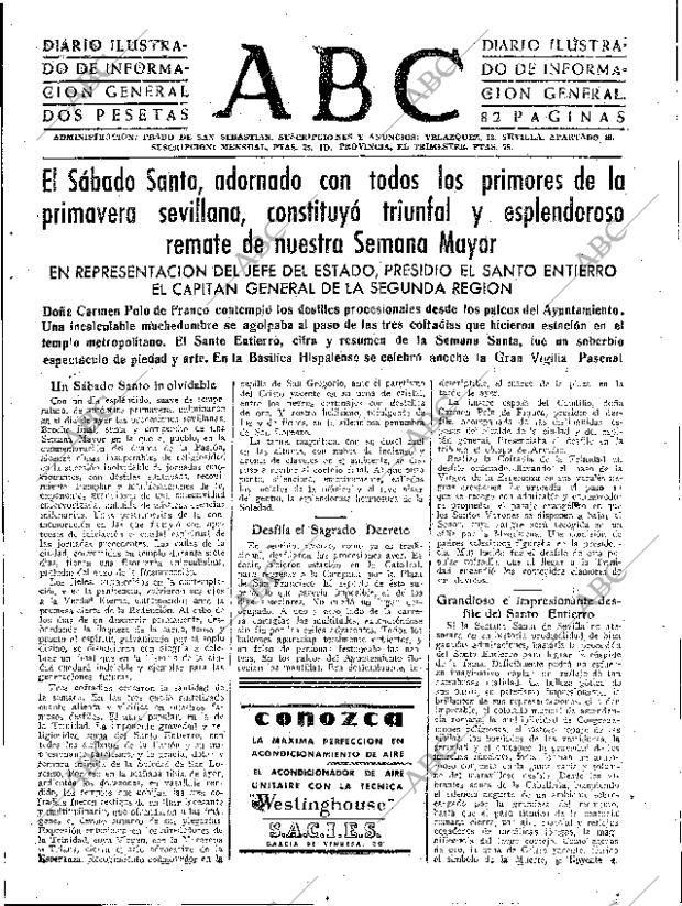 ABC SEVILLA 21-04-1957 página 47