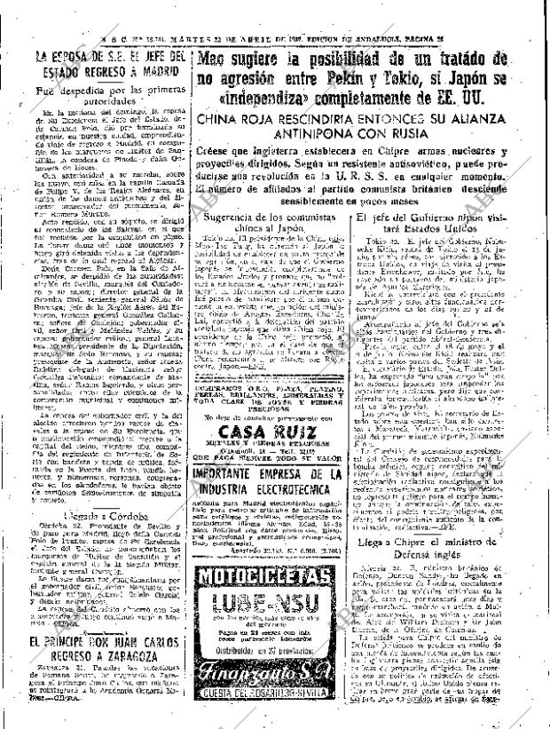 ABC SEVILLA 23-04-1957 página 21